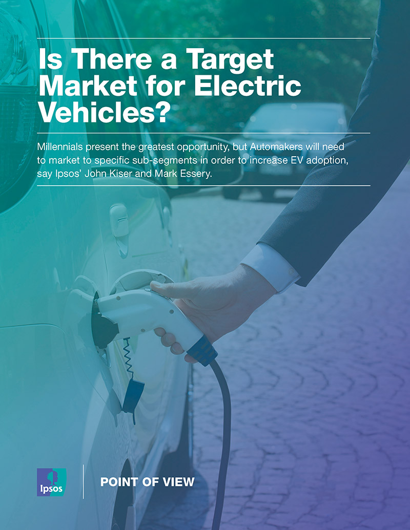 Is There a Target Market for Electric Vehicles? Ipsos